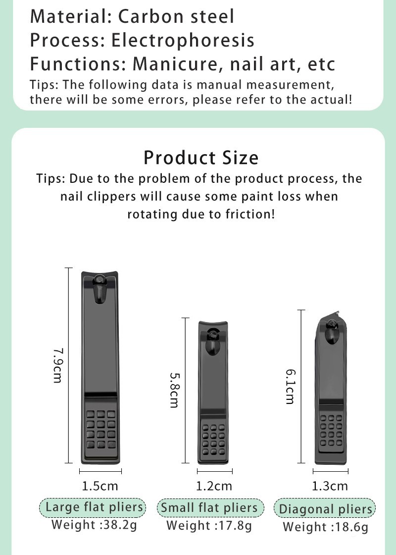 Nail Clippers Set 5 Nail Clippers Set 5